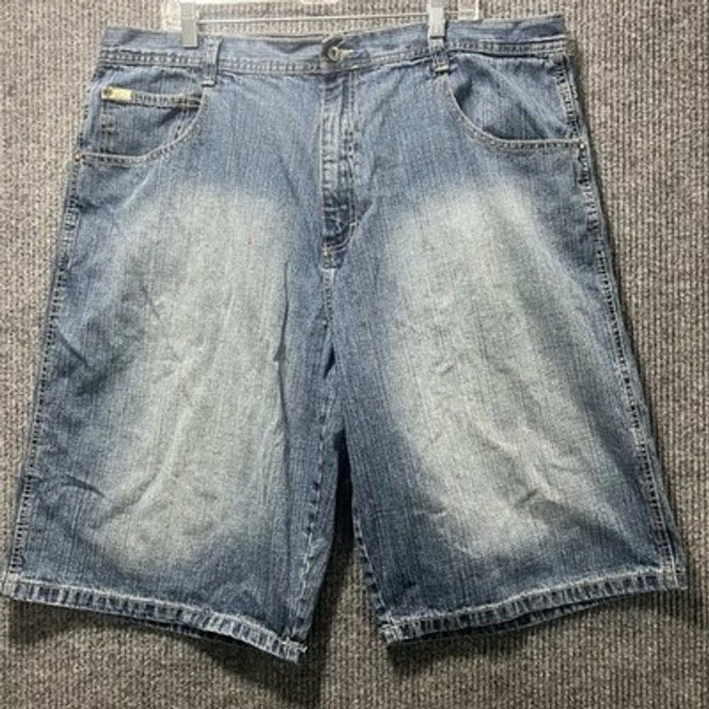 VTG Y2K Southpole Denim Shorts Loose Skate Baggy Grunge Mens Size 42